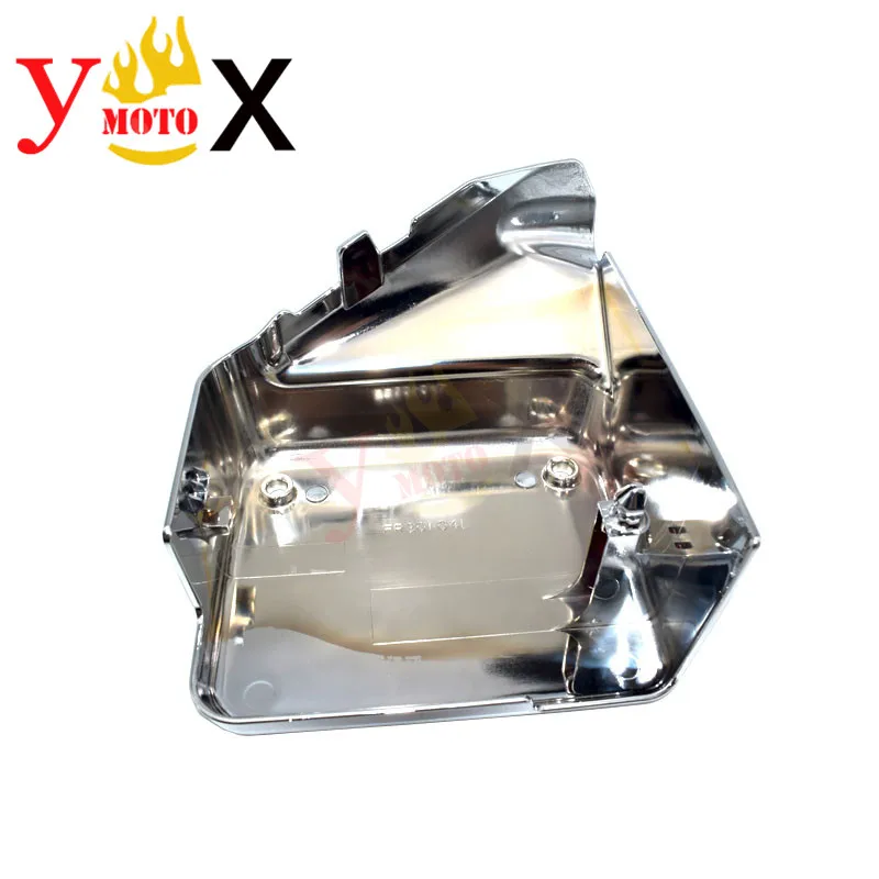 Чехол для аккумулятора мотоцикла из Хромированного Пластика ABS боковая рамка