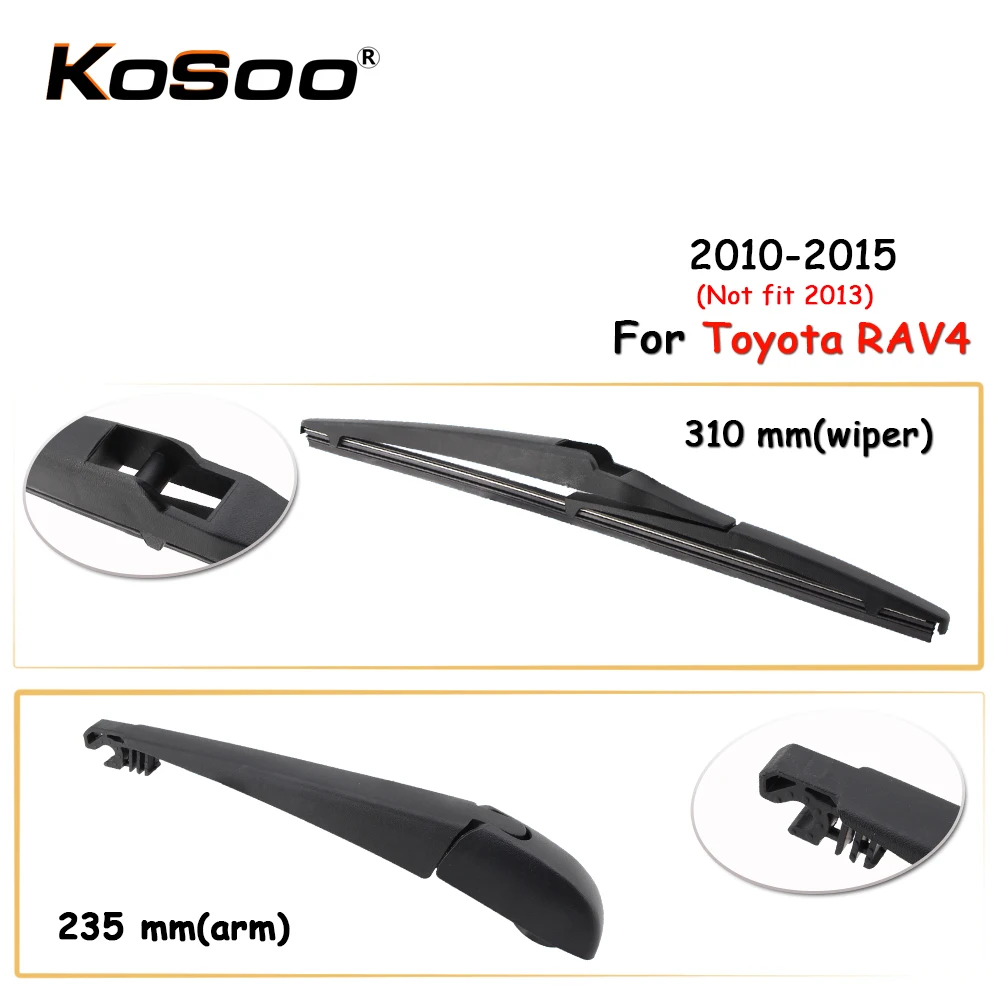 Чехол для Toyota RAV4 310 мм 2010-2015 заднее стекло дворники лобового стекла тюнинг