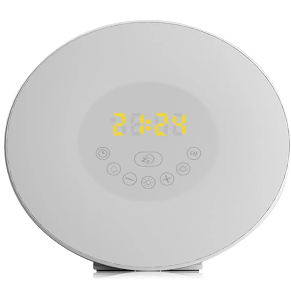 Творческий RGB Восход моделирование будильник Light Touch индукции цифровой