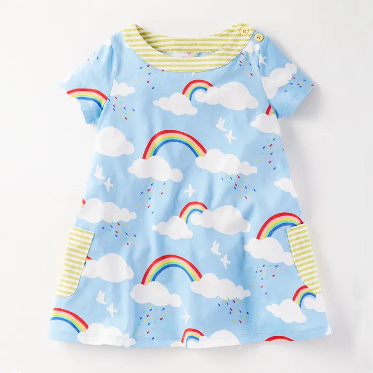 2017 Фирменное платье для девочек Обувь дизайнер одежды одежда малышей по колено