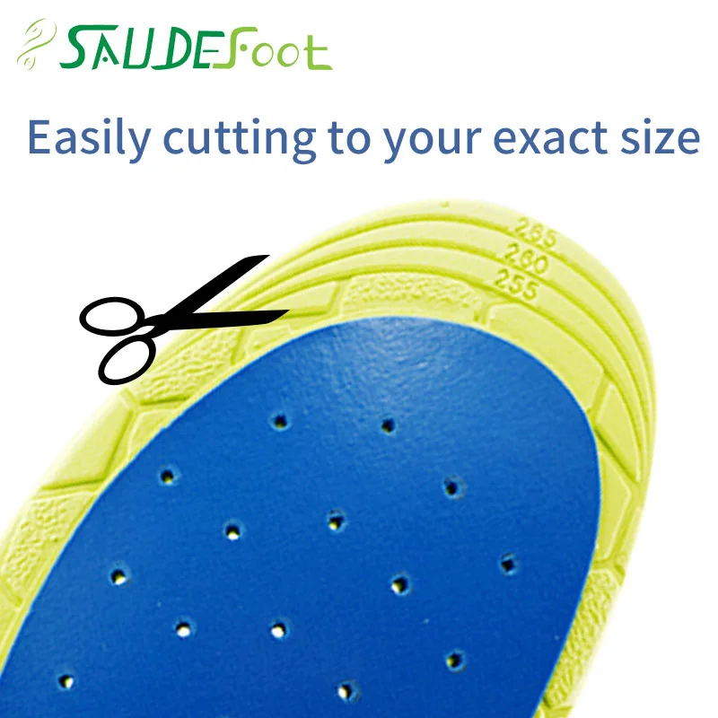 Sneaker Shoes Insert Light Weight Soft Shock-Absorbant Height Increase Memory Foam Men Women Shoes Running Basketball Insoles