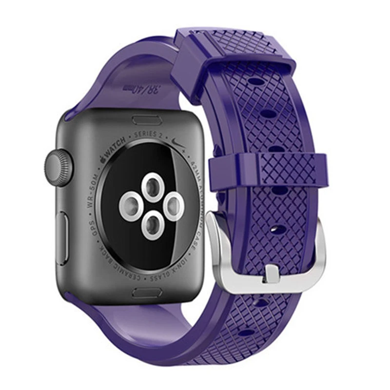 Ремешок для наручных часов iwatch версия 4/3/2/1 каучуковый ремешок спортивный пояс Apple
