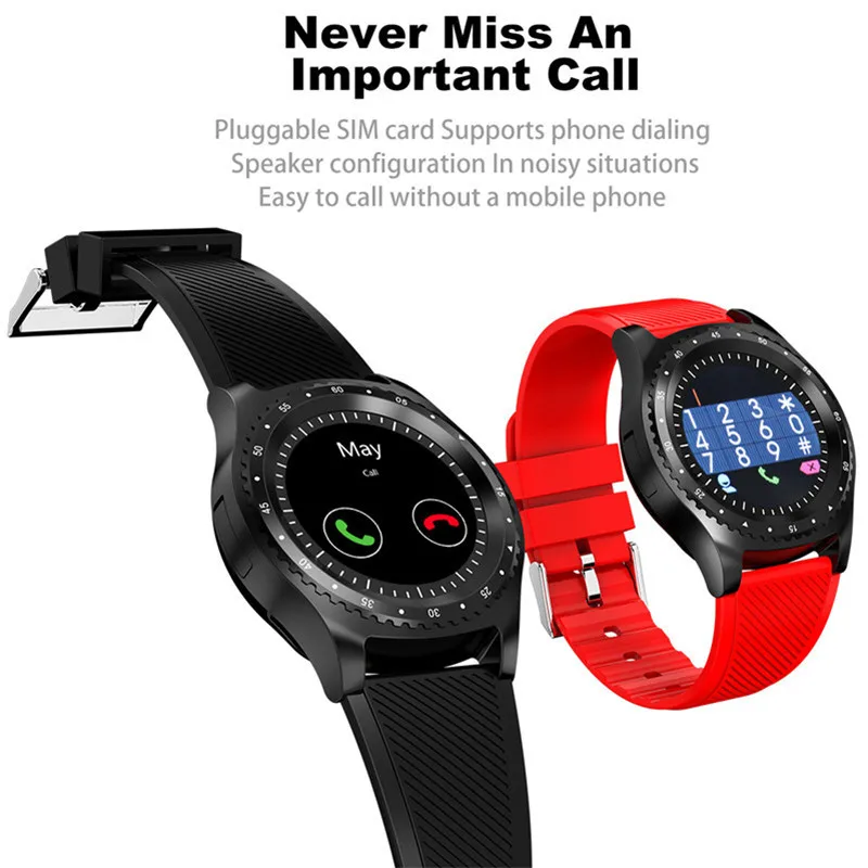 Смарт часы Ataliqi для мужчин с поддержкой TF sim карты камера Шагомер фитнес трекер