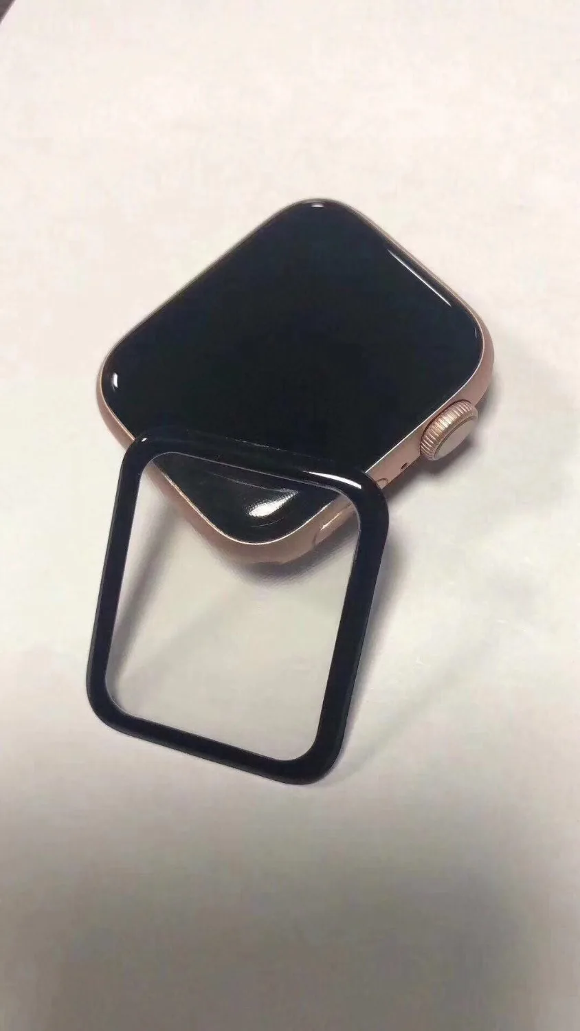 3D Curved Full Cover Tempered Glass For Apple Watch 4 3 2 1 Screen Protector 40 44 38 42mm 9H Film for iWatch | Мобильные телефоны