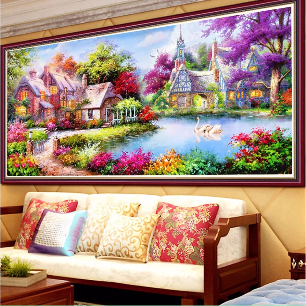 2019 Новое поступление алмазная живопись вышивка кубик дрель украшение для дома