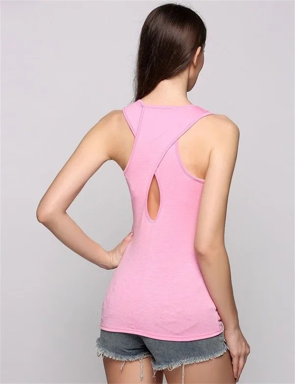 Летние Для женщин CropTops blusas femininas тренировки майка Фитнес Bralette Бюстье Топ без