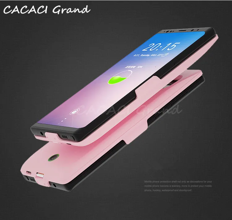 Чехол для аккумулятора power Bank для samsung Galaxy Note 8 S9 S8 S10 Plus A8 чехол для зарядного устройства для samsung Note 9 s10e чехол