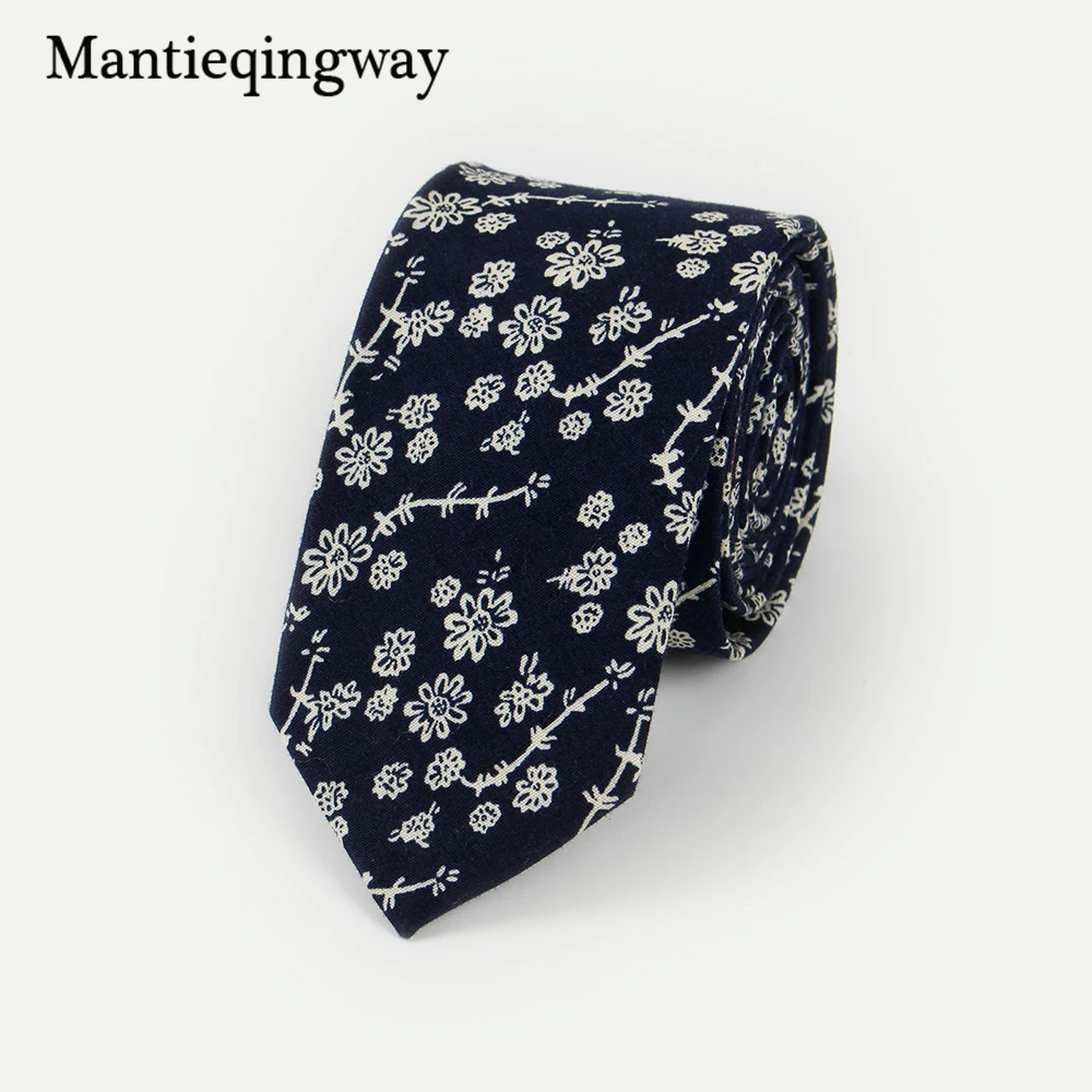 Мужской галстук-бабочка Mantieqingway 6 см с принтом на шею для свадьбы цветочным