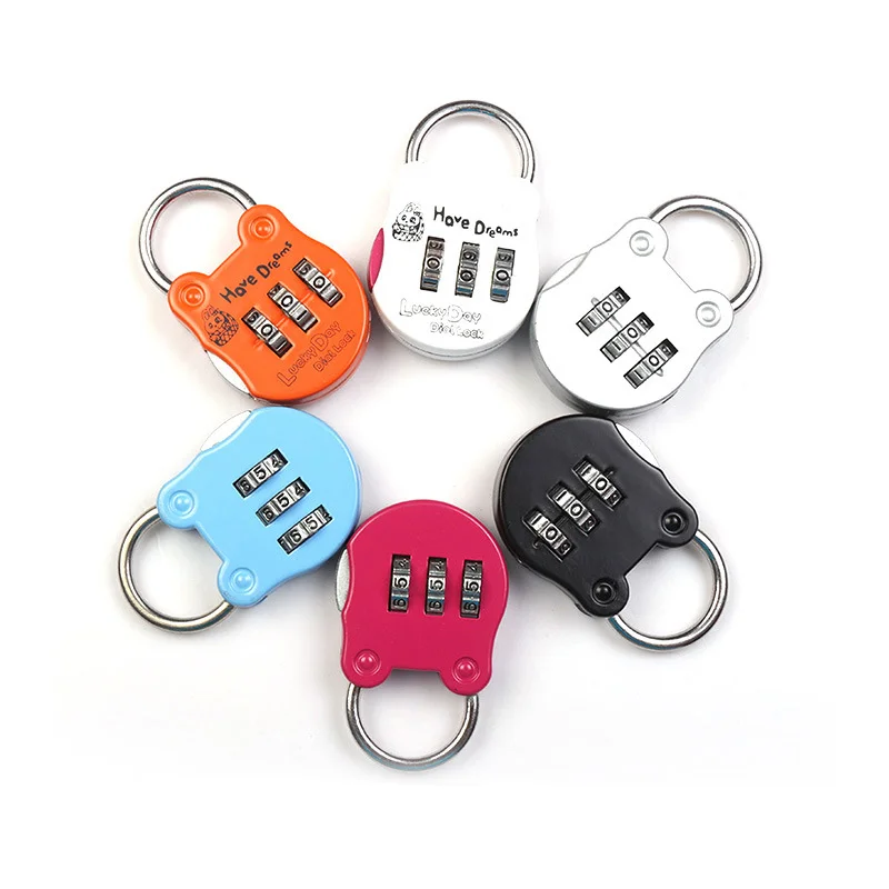 Мультяшный мини-цифровой замок с паролем сумка замком портфель небольшой