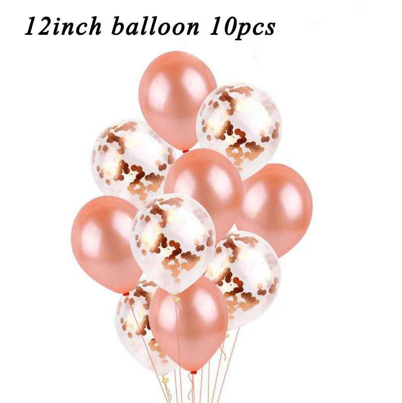 latex1 X10pcs Лента из фольги розового золота 5 мм* 10 м, веревка для воздушных шаров на свадьбу, день рождения, вечеринку, инструмент для воздушных шаров, лента для завивки, рулон воздушных шаров - Цвет: latex1 X10pcs