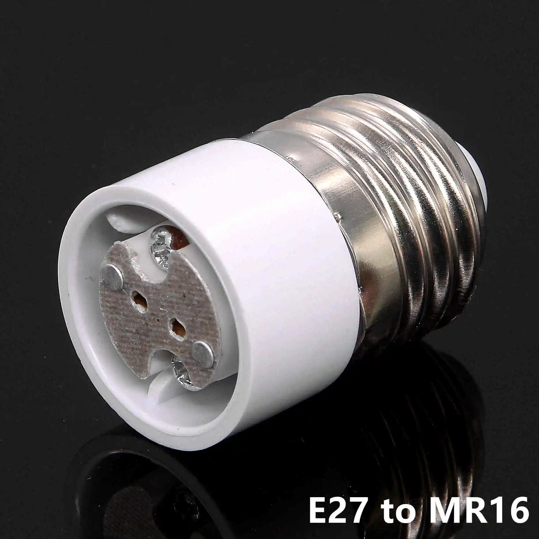 Светодиодная лампа E27 в E14 B22 GU10 конвертер для RGB LED лампы адаптер конверсионный