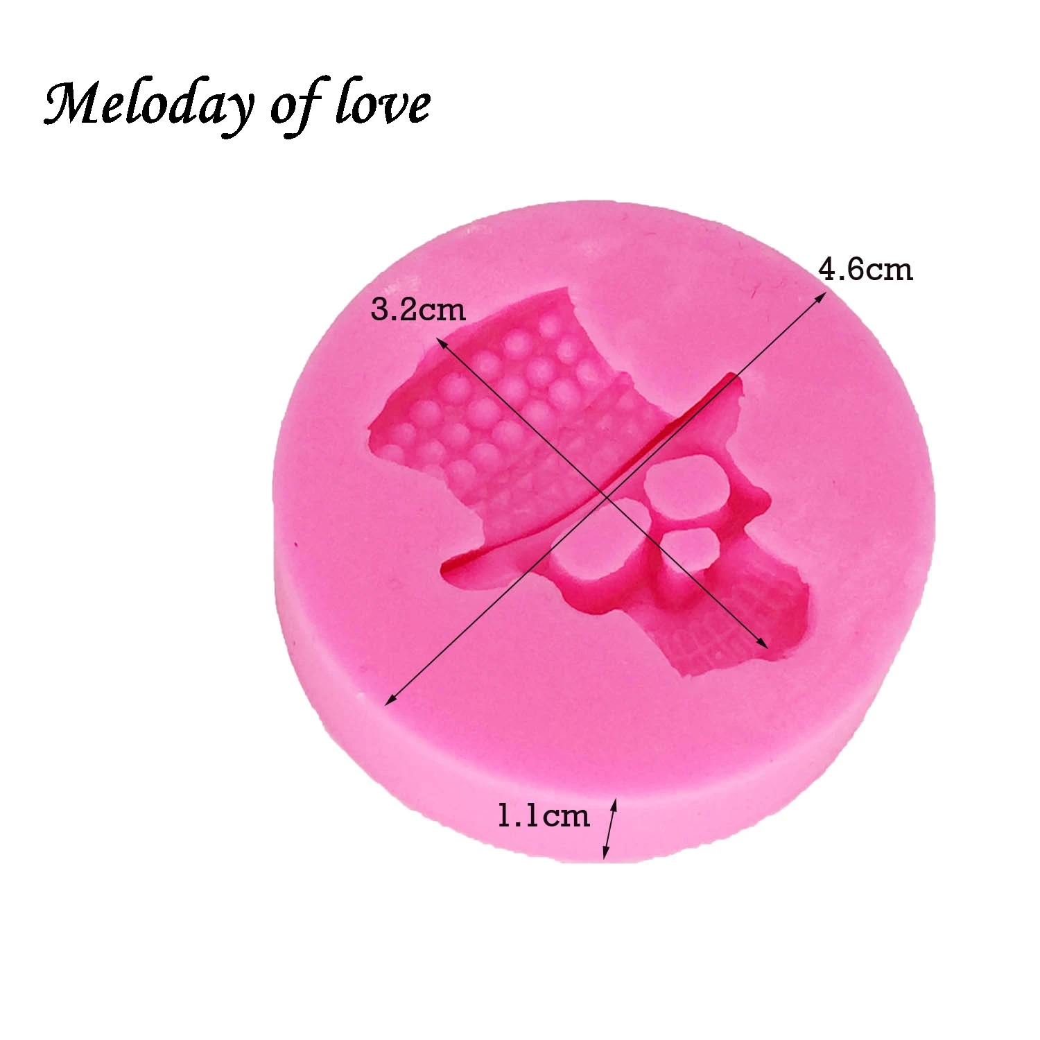 Форма черепа полимерная Фотополимерная форма для украшения торта помадки