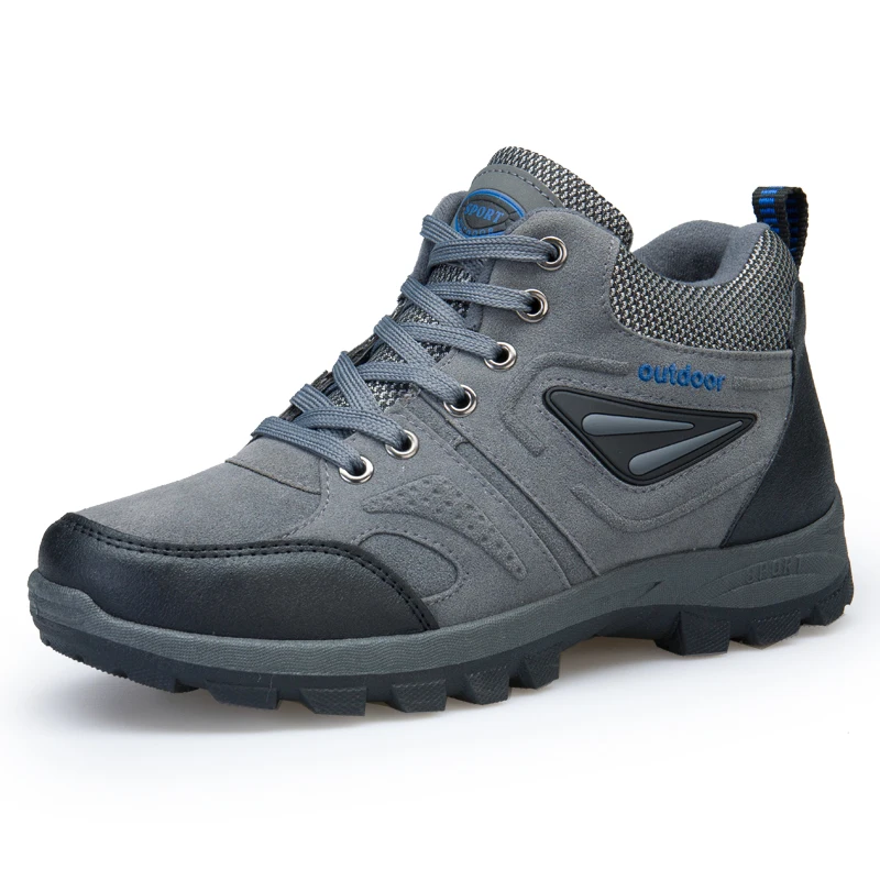 Gomближнего Новое поступление 2017 зимние теплые мужские походные ботинки уличные