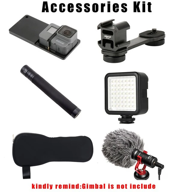 MINI S Accessories MOZA MINI-S 3-осевой Складной Карманный ручной шарнирный стабилизатор для камеры GoPro MINI S для iPhone X смартфона GoPro VS MINI MI VIMBLE 2 - Цвет: MINI S Accessories