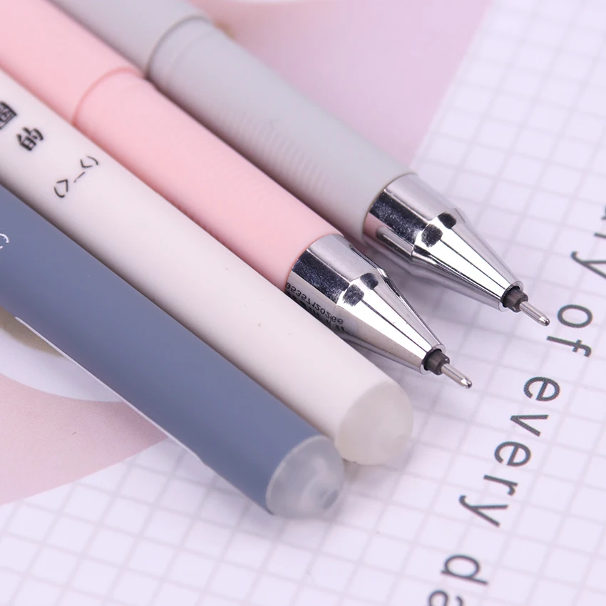 1 шт. стираемая ручка с мультяшными животными синие и черные чернила волшебная