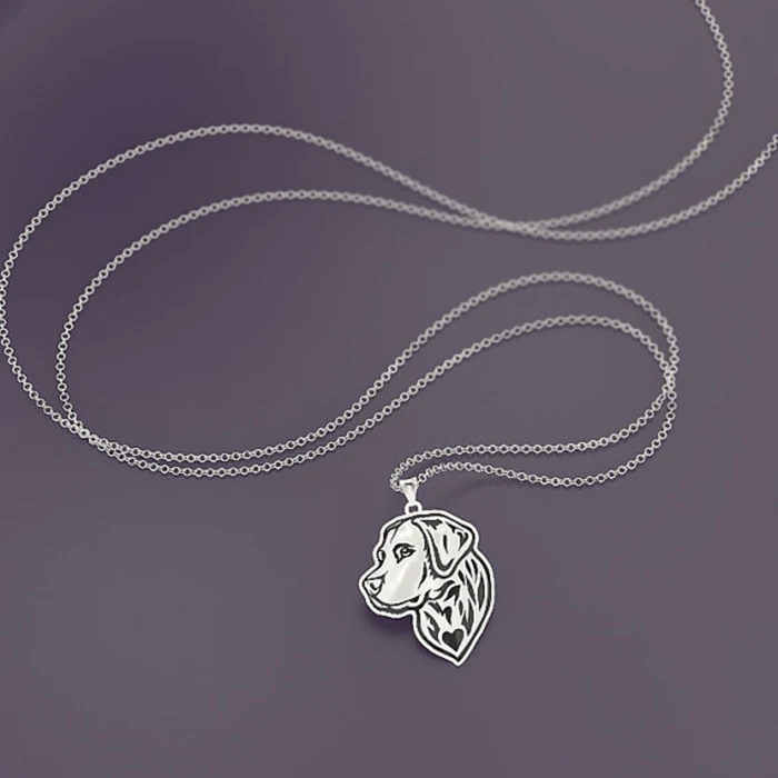 Kinitial 10 шт. Лабрадор ретривер Цепочки и ожерелья Jewelry Кулон отлично подходит для