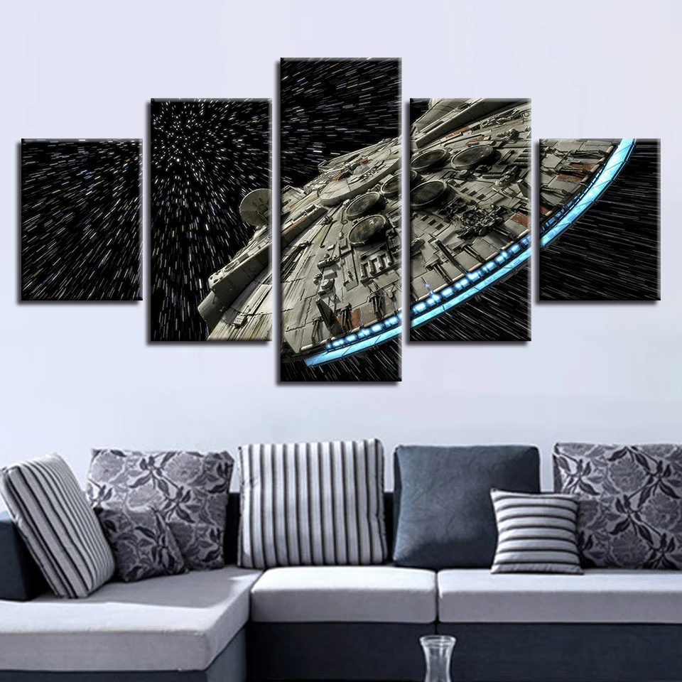 Цветные картины Звездные войны битва 3 кино постер настенный художественный