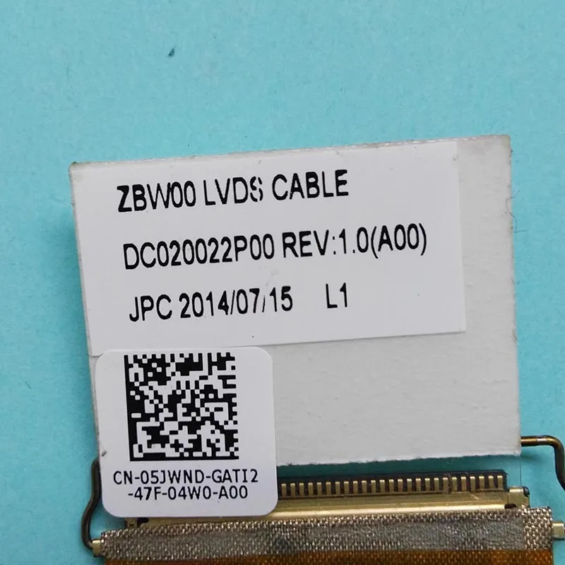 Новый оригинальный кабель ЖКД для Dell Inspiron 15-3531 3531 ZBW00 LVDS 05JWND DC020022P00 | Компьютеры и