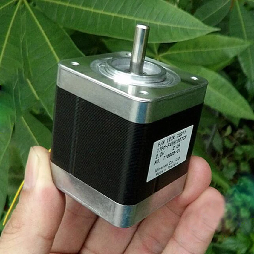 High torque 42 Stepper Motor 2 PHASE 4-lead Nema17 motor 47.3 MM 2A 0.5N.M LOW NOISE for CNC XYZ | Обустройство дома