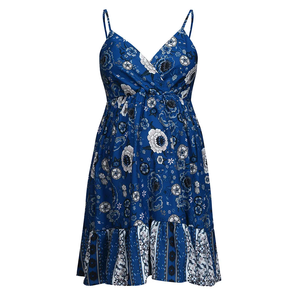 SAGACE платья для беременных платье с цветочным принтом женщин летнее без рукавов