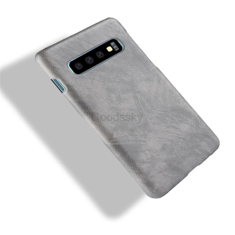 Для samsung Galaxy S10 чехол-накладка премиум кожа текстура матовая твердая задняя крышка для samsung S10 Lite S10 Plus J4 Core чехол s Capa