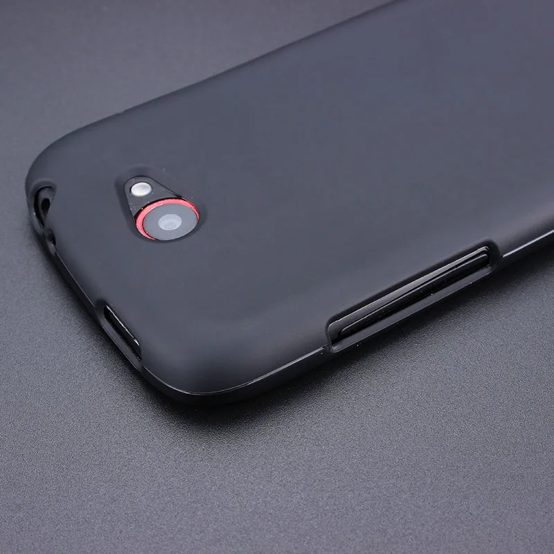 New High Quality Flexible BLack TPU Matte Silicone Gel Skin Case Cover For HTC One S Z520e |