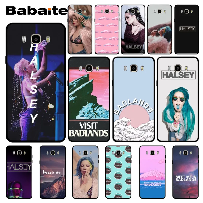 

Babaite Badlands Halsey Hot Sale Fashion Luxury cover phone case for samsung j7 2017 j8 j6 j2pro note8 note9 case coque