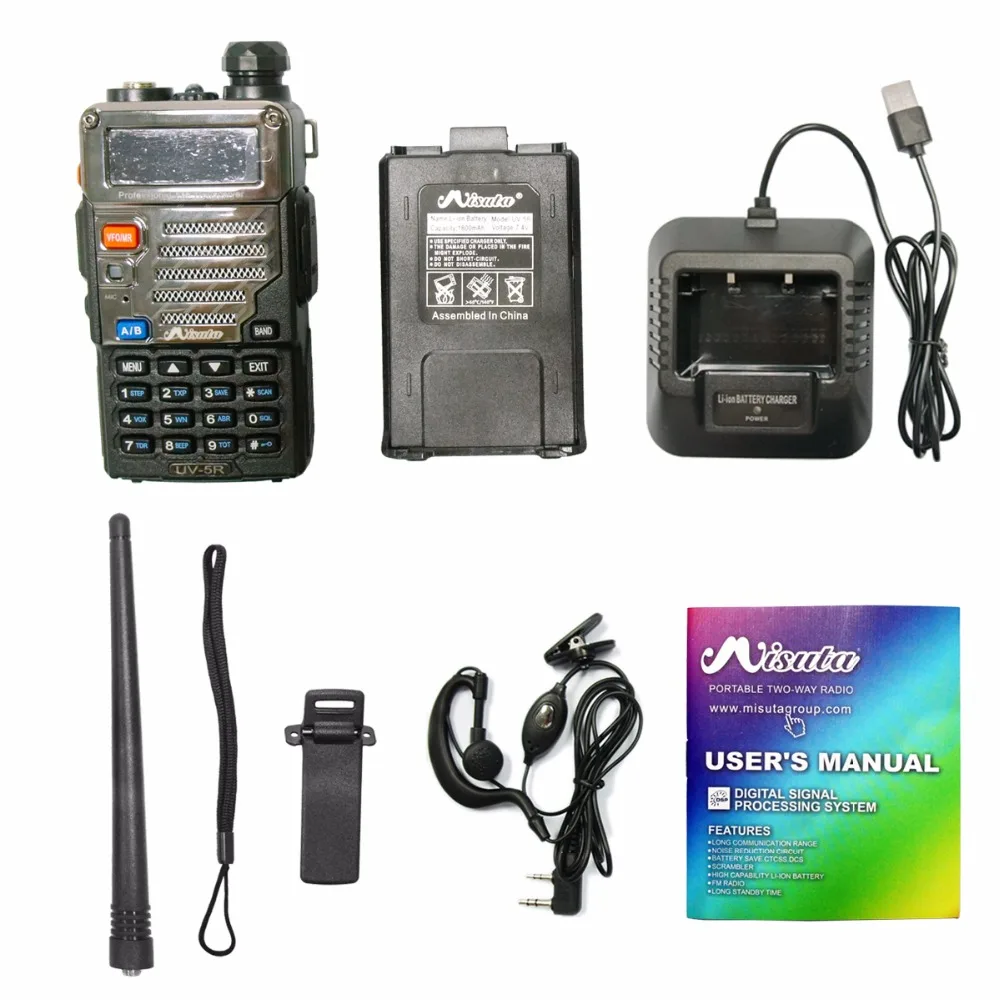 10x Baofeng Misuta UV-5R рация UHF VHF Двухдиапазонный Хэм fm-радио CB Comminicador двухстороннее Woki