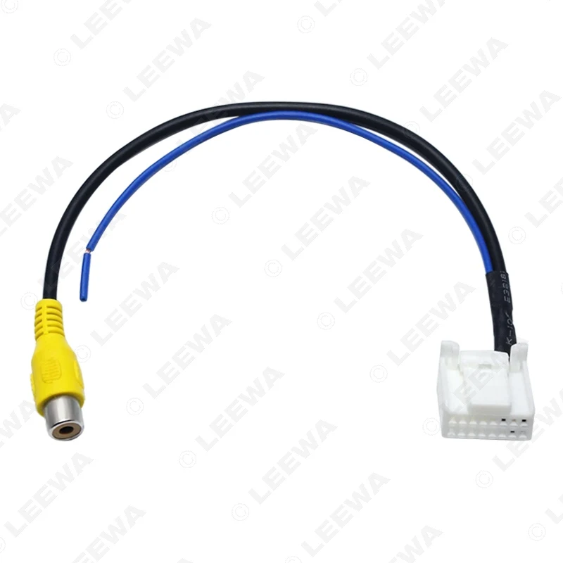 Автомобильная парковочная камера заднего вида LEEWA переходник с видеоразъемом