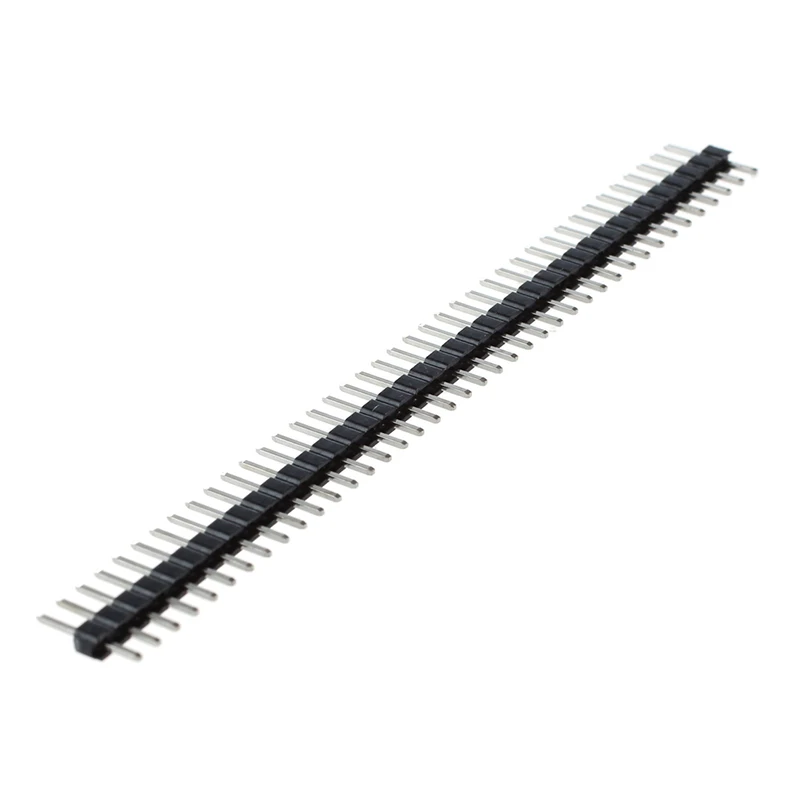 10 шт. 1x40 Pin 2 0 мм Шаг однорядные PCB заголовки|Клеммные колодки| |
