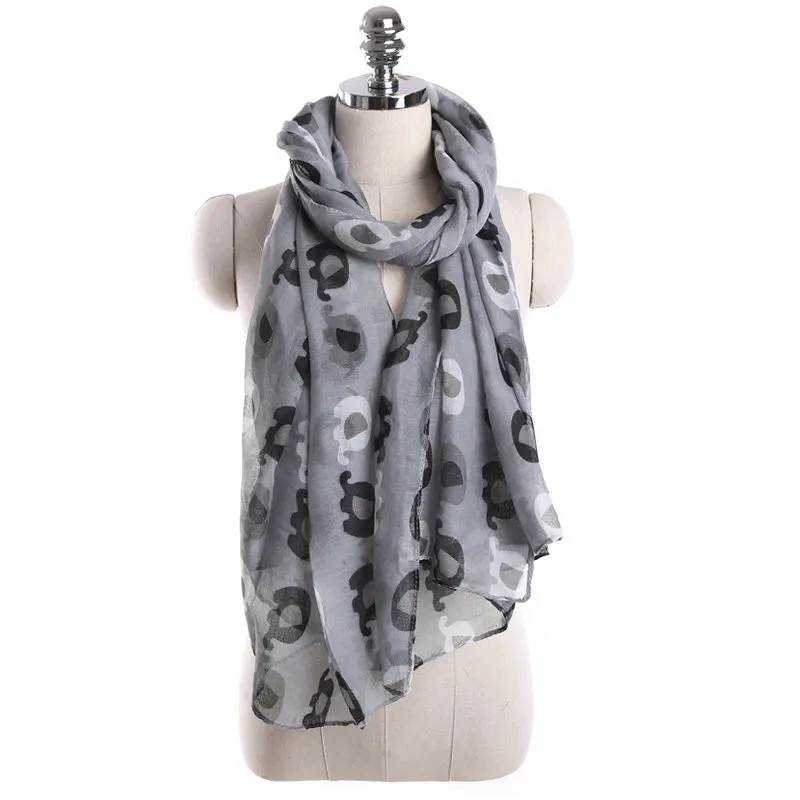 Маленький шарф в виде индийского слона богемный оригами слон тайские шарфы