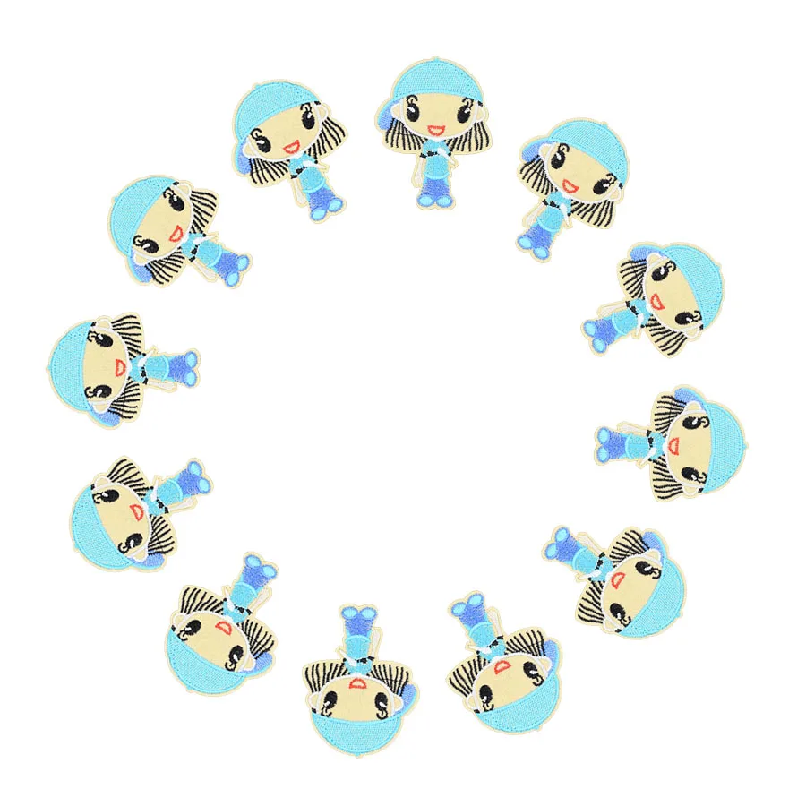 Сделай Сам патчи для подростков одежды железная вышитая аппликация утюжок на