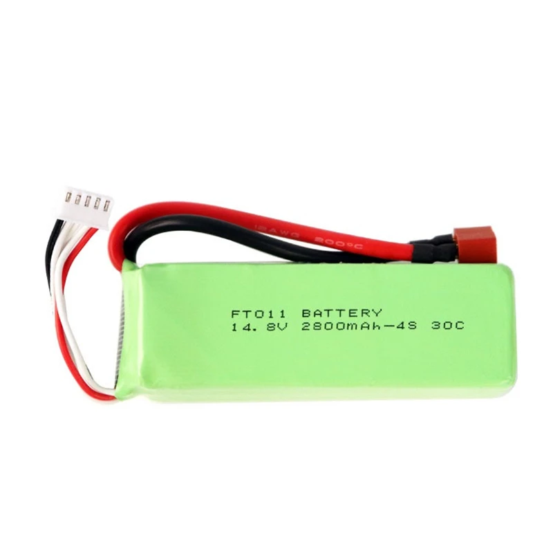 Зарядное устройство Lipo Батарея для FT010 FT011 2800 мА/ч 14 8 V RC 4s 30C 803496 лодка вертолет