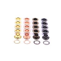 50setspackouter diameter9 5mm internal5mm bronze eyelets eyelets and washer 18 pinky color