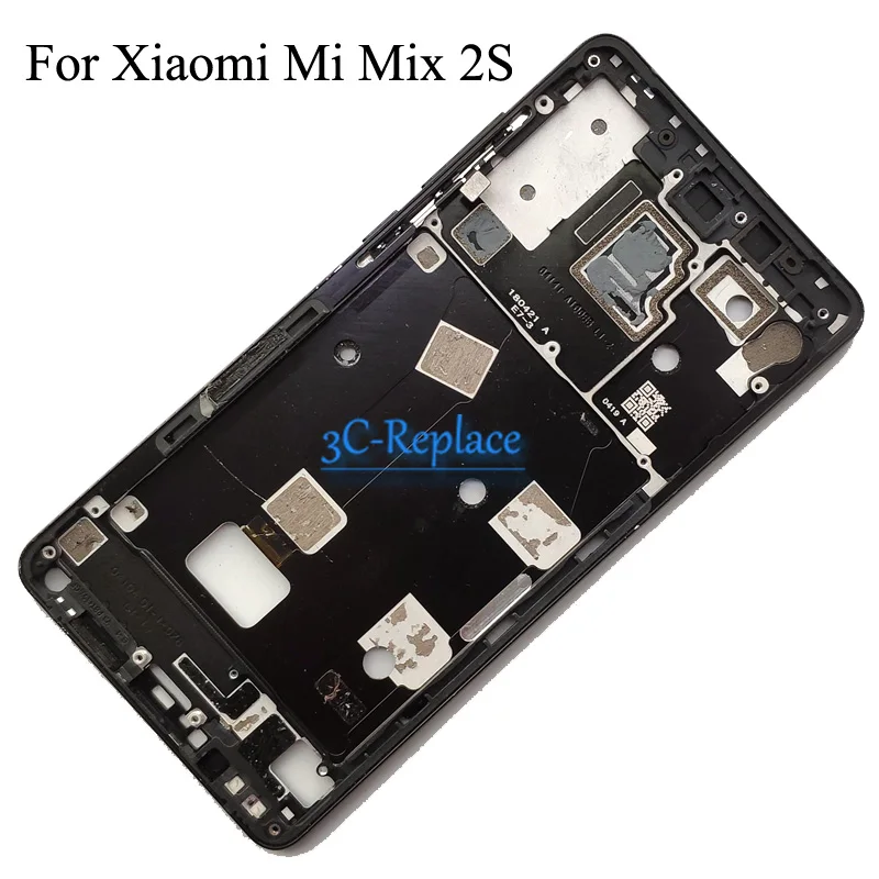 Передняя панель корпуса для Xiaomi Mi Mix 2 mix2 MDE5/Xiaomi 2S mix2S ЖК дисплей лицевая