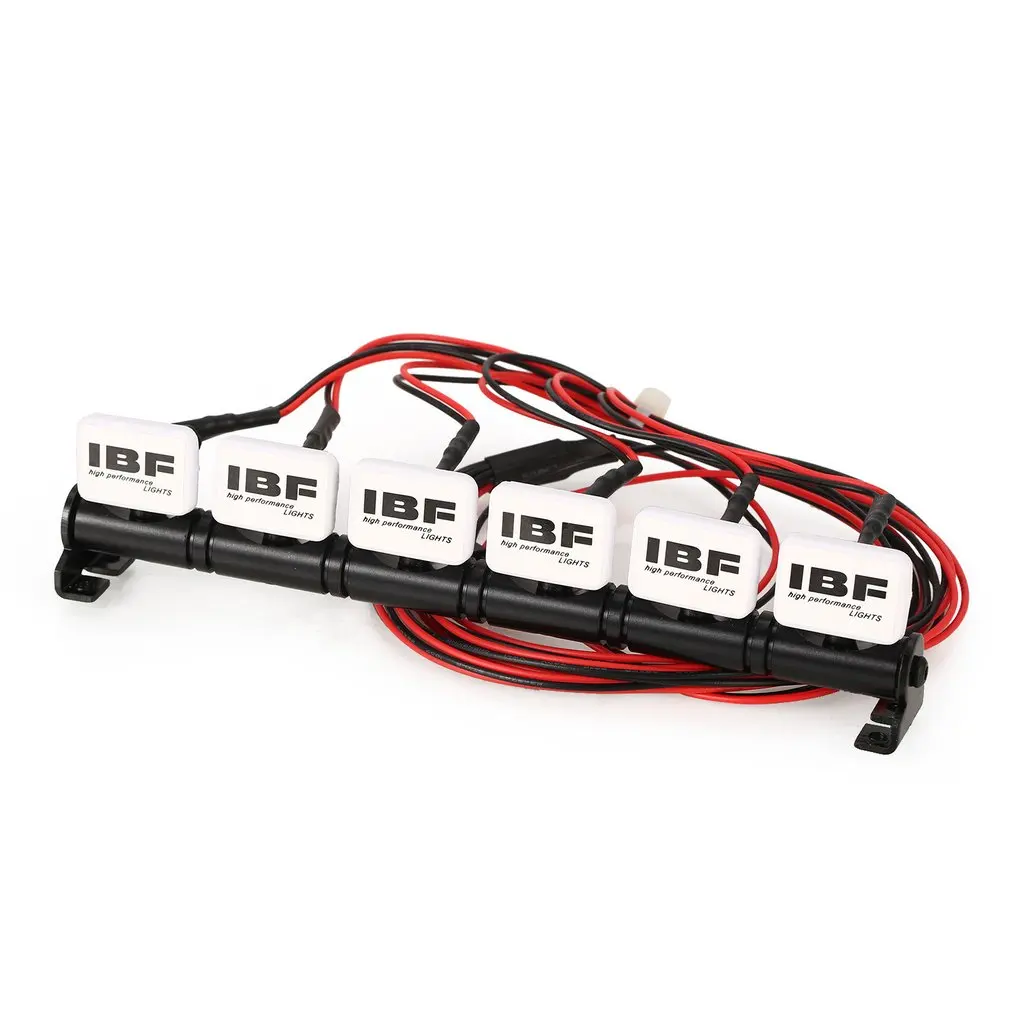 145 M Multi-Функция 6 светодиодный свет бар для Traxxas HSP Redcat Rc4wd Tamiya осевой Scx10 D90 RC