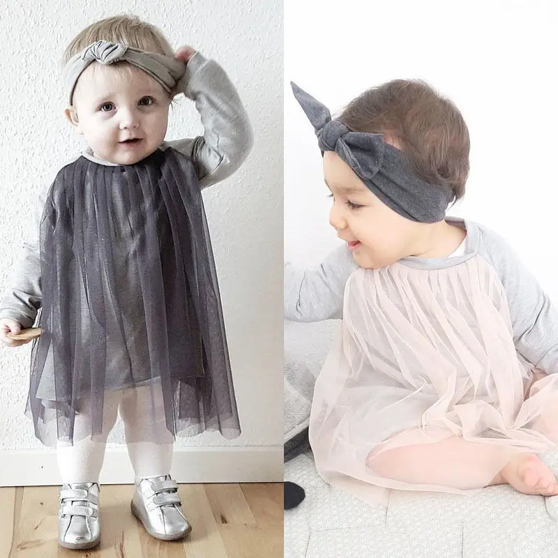 Красивая одежда с длинными рукавами для маленьких девочек нарядные платья из