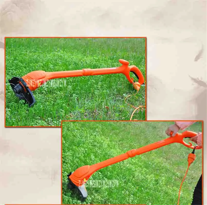 ZJMZYM RI-WT-0350-EXP газонокосилка электрическая Портативный Сад Двор инструменты для подрезки ветвей ручная газонокосилка, работающая на 350 W 220 v-50 Гц 11000r/мин
