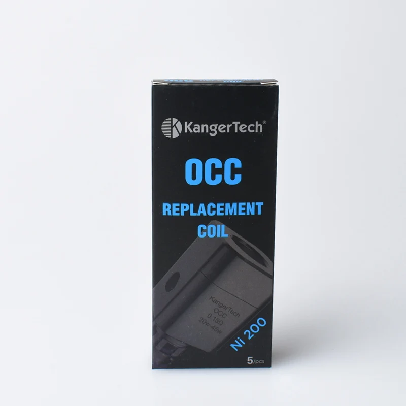 5 шт. катушки Kangertech OCC Ni200 0 15 Ом для Subtank Mini Nano Plus Subox Tank атомайзер сменные