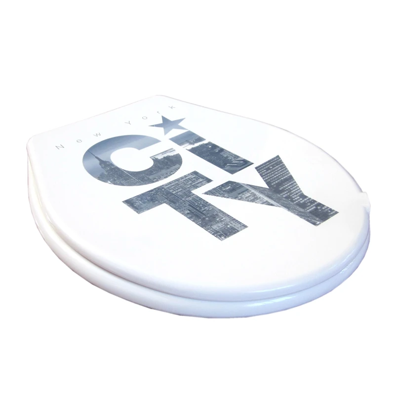 Крышка унитаза со стандартным закрытием 2020 высококачественный цветной чехол на