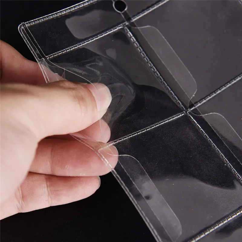 1 страница 20 карманов удобный пластиковый держатель для монет хранения коллекции