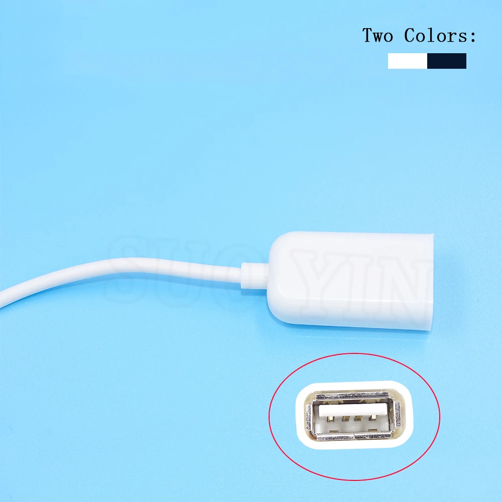 Удлинительный Кабель адаптер USB 2 0 коннектор 50 см и 100 Папа мама кабель для