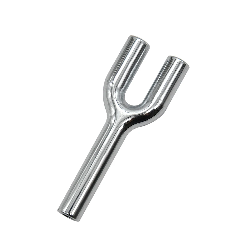 Metal-Silver HONEYPUFF Серебряный нюхательный нюхатель с двойной трубкой - Цвет: Metal-Silver