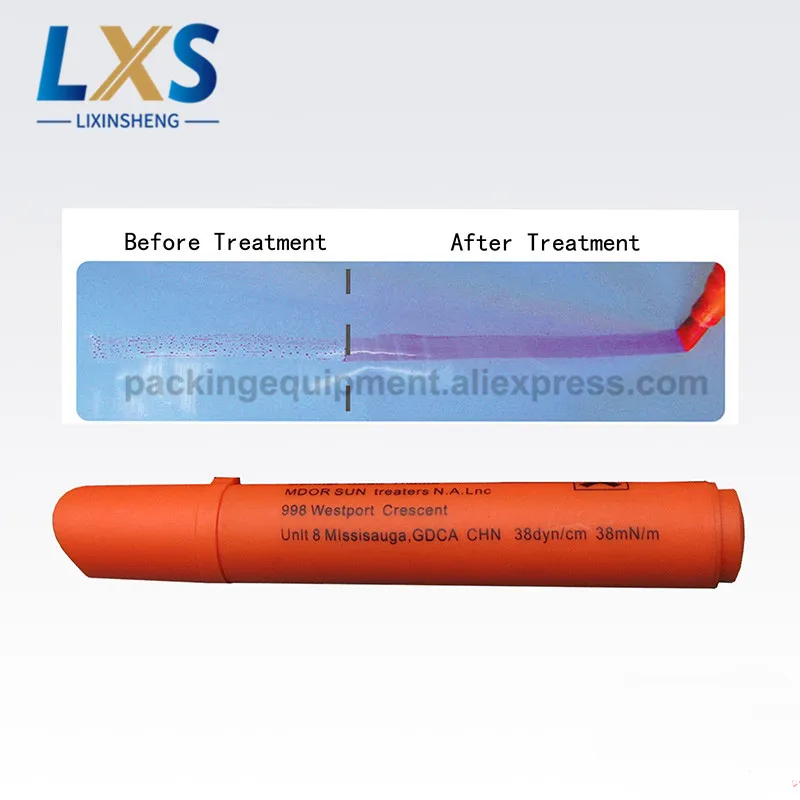 Sweden MDCR-SUN Corona Pen/Dyne тестовая ручка для PS, PE, PP, PET, PVC, материал opp