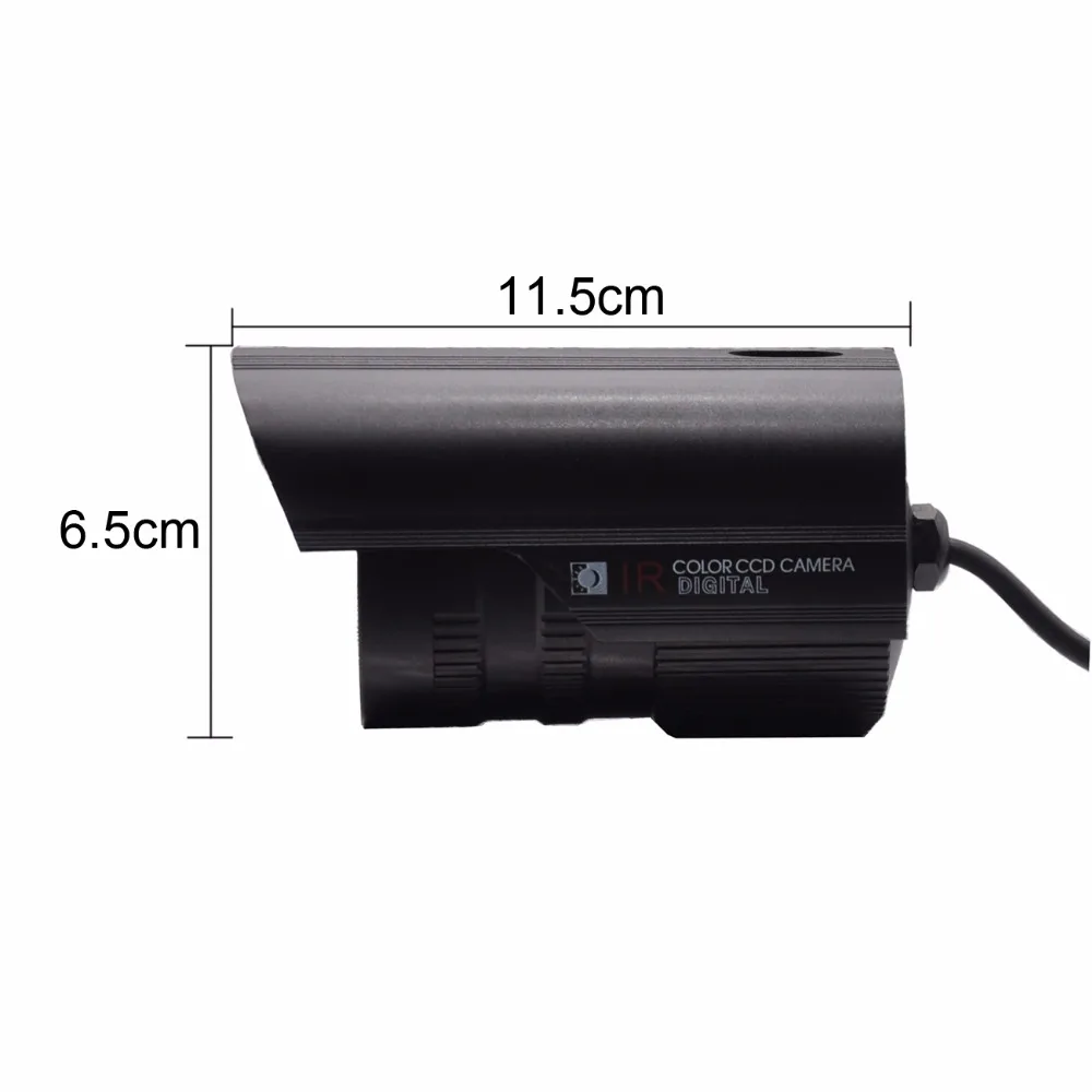 8 мм PAL NTSC CMOS 1200TVL CCTV Камера H.264 Открытый Водонепроницаемый видеонаблюдения 100