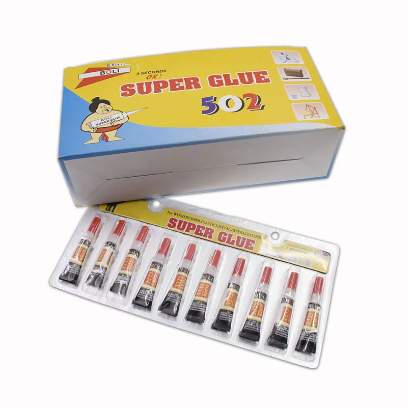 20 шт. жидкий супер клей мгновенный сильный цианоакриловый Клей Кожа резиновый