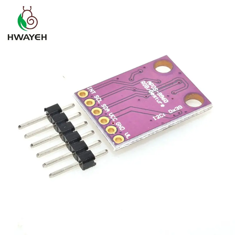 HWAYEH APDS-9960 Бесконтактное Обнаружение жеста идентификация RGB APDS9960 GY-9960