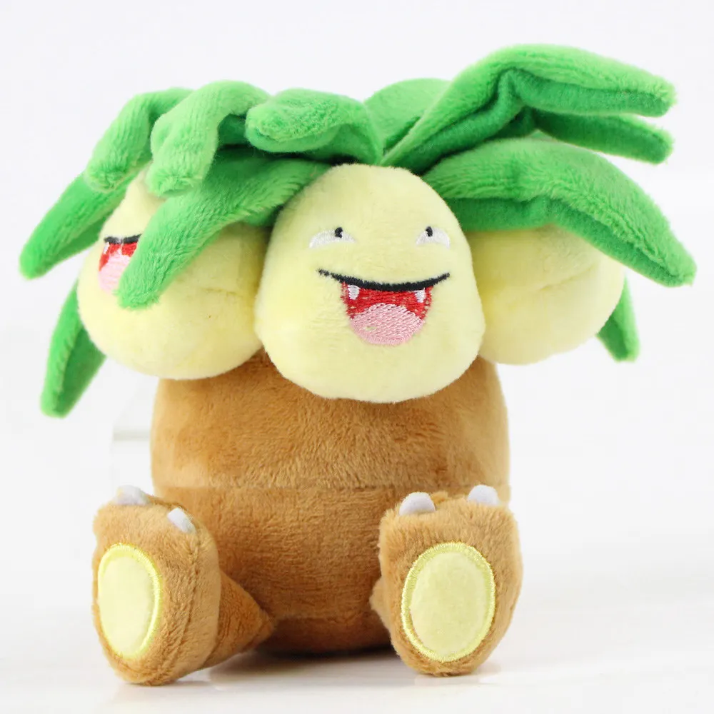 17cm Exeggutor Аниме Magnezone Golduck Exeggutor Zapdos Dragonite Psyduck Mew плюшевые игрушки синий зеленый Домашние животные мягкие куклы - Цвет: 17cm Exeggutor