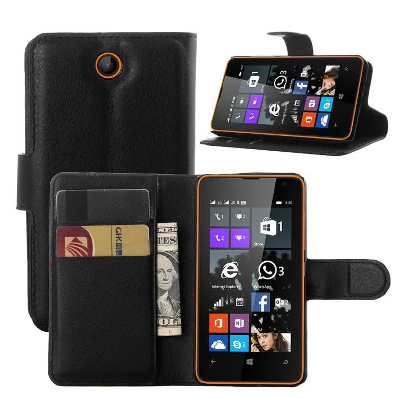 Microsoft Lumia 430 чехол мода телефон принципиально крышка Чехол для Dual 4.0 &quotcoques Флип PU