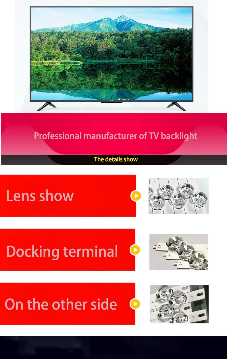 Xinlumen tv lihght55-дюймовый samsung 5" 13 полоса 7 светодиодов реклама Сращивание экран ремонт аксессуары ТВ подсветка полосы объектива